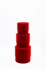 Box velours round