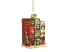 Xmas houses glass