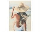 Painting lady beach
