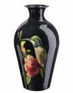 Vase metal rund
