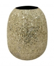 Vase metal mosaik