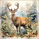 Deer in the woods
