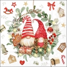 Gnomes in wreath