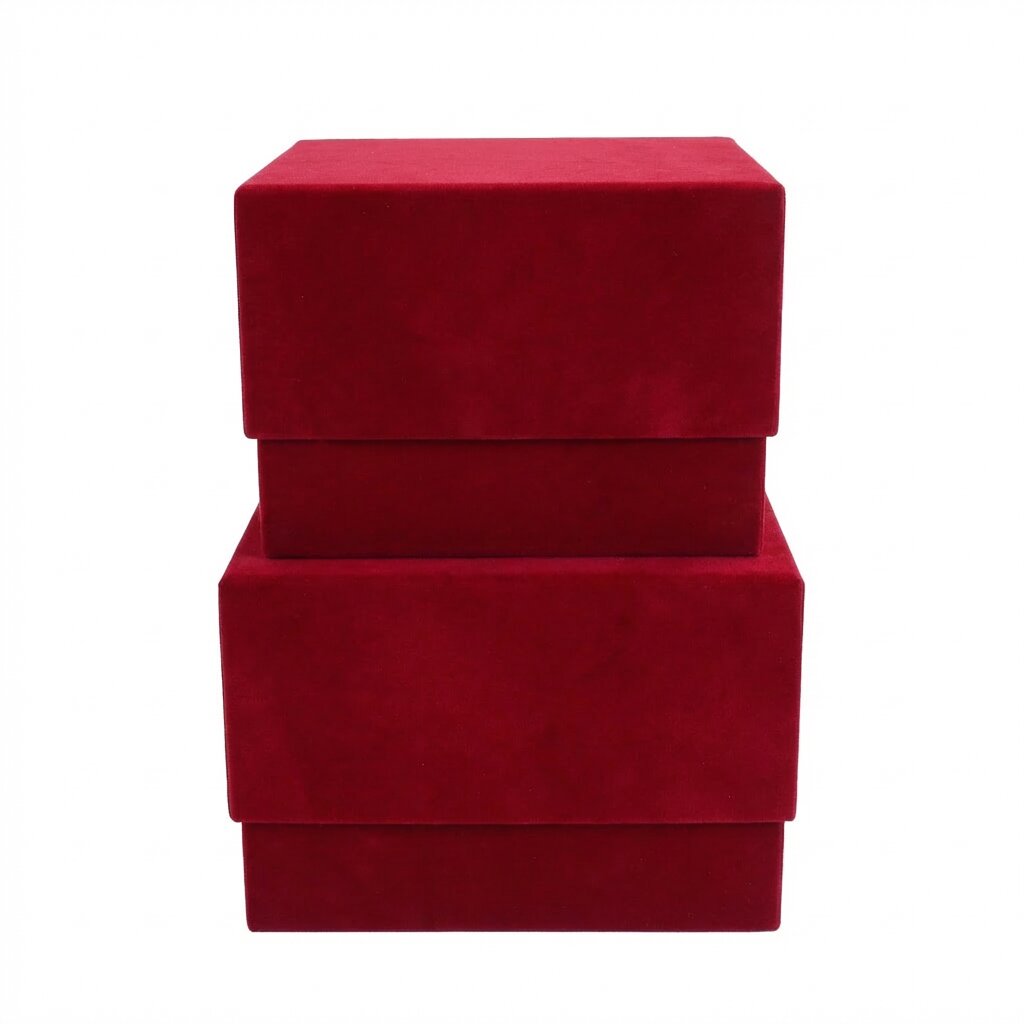 Box velours square
