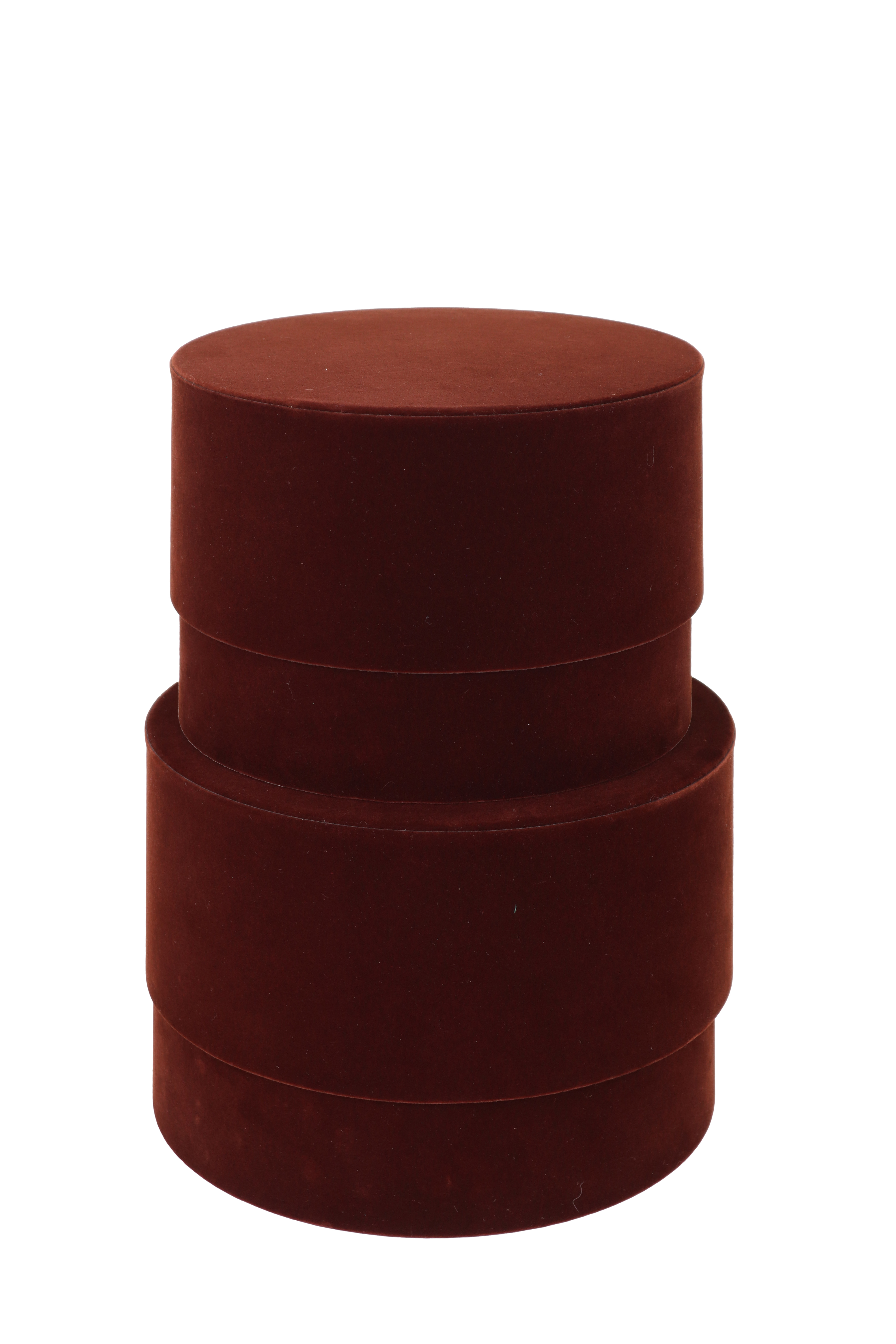 Box velours round