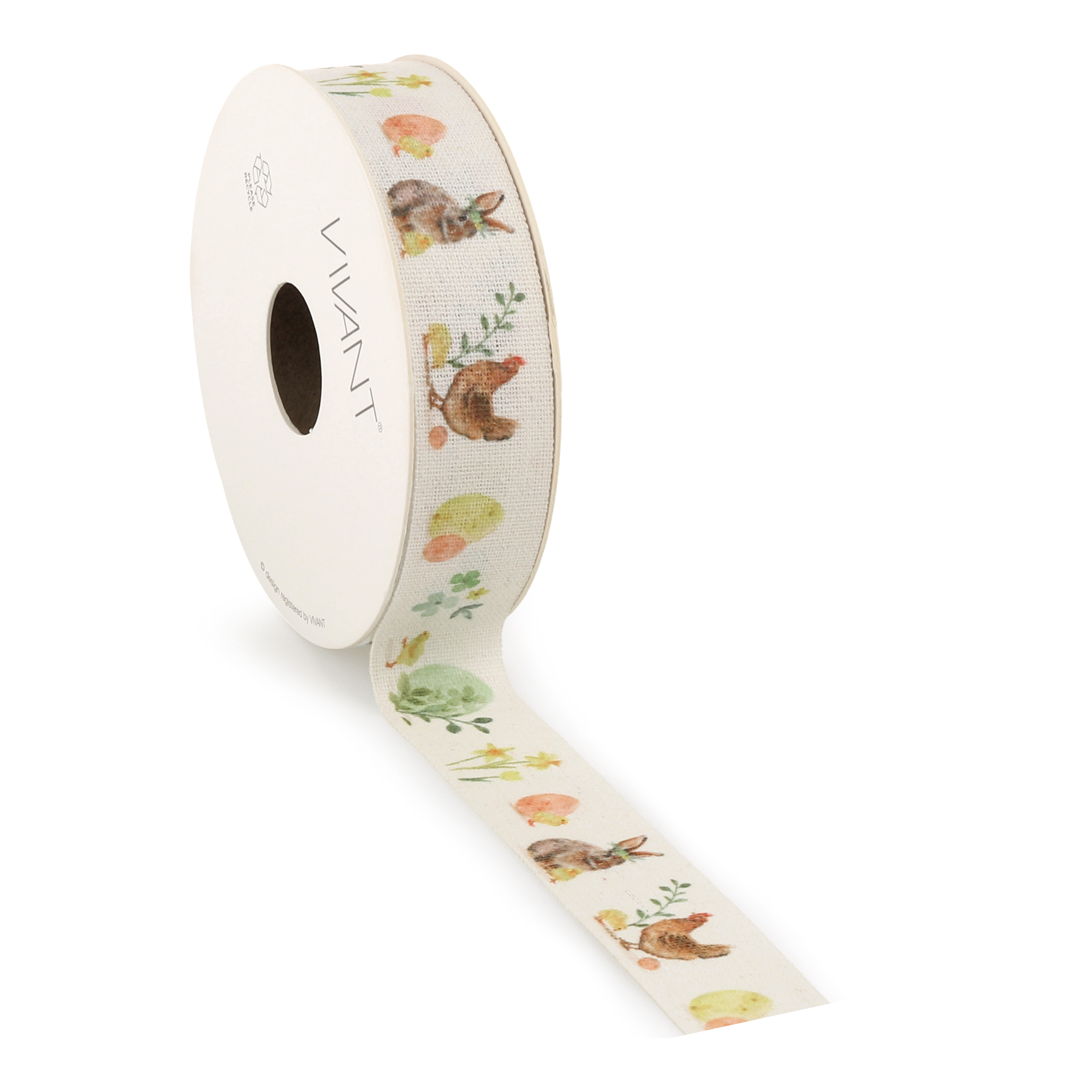 Ribbon happy easter