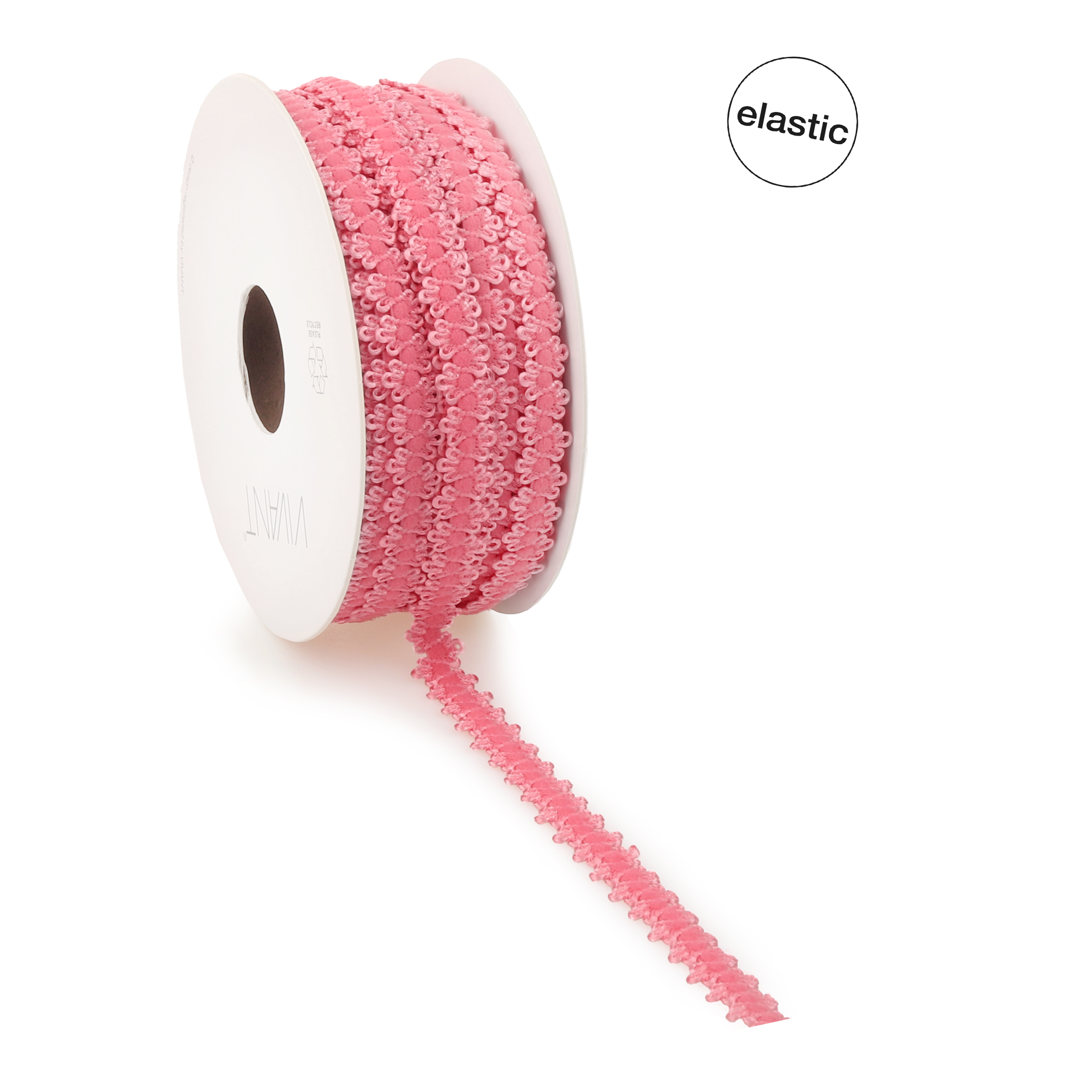 Ribbon rosy elastic