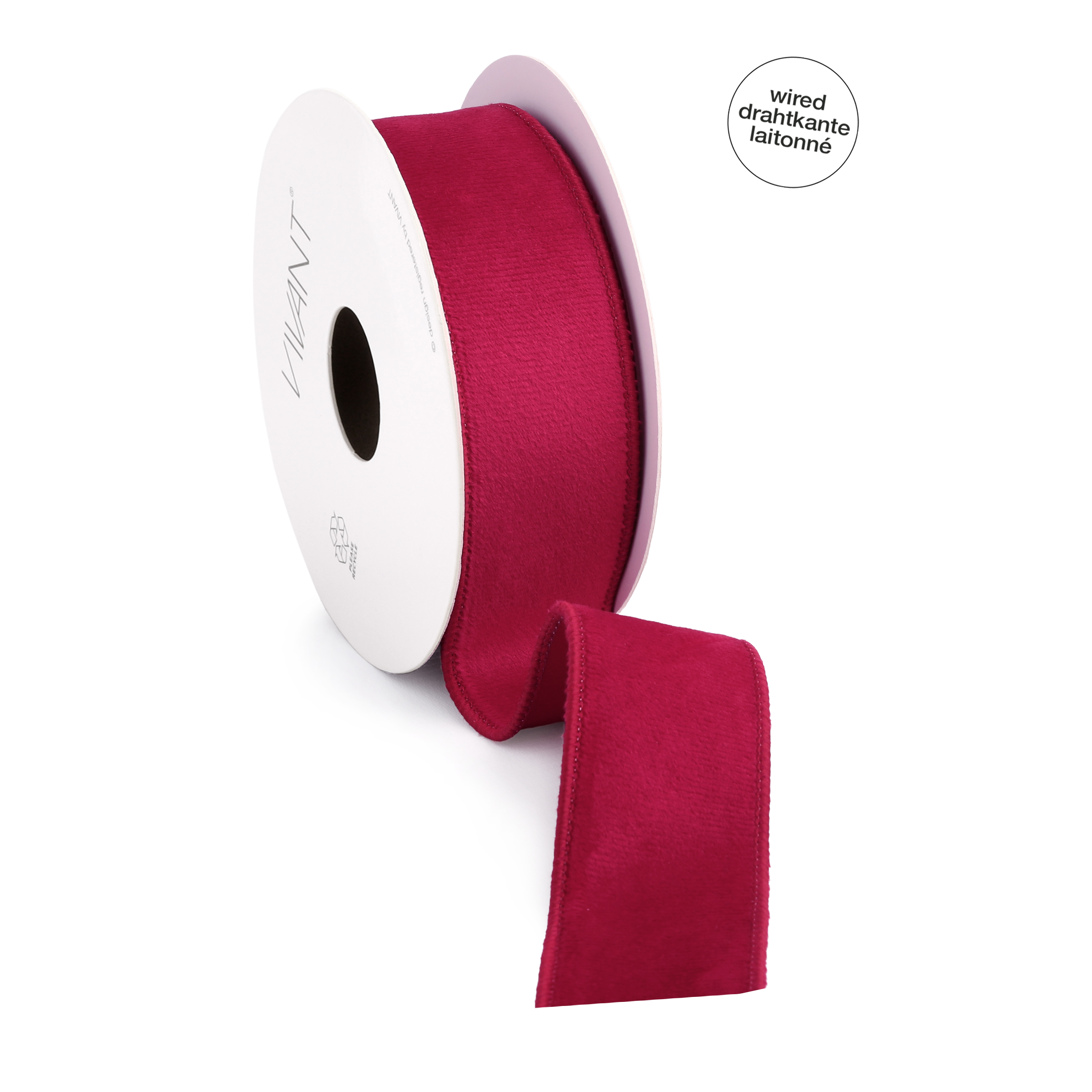 Ribbon wired velvet