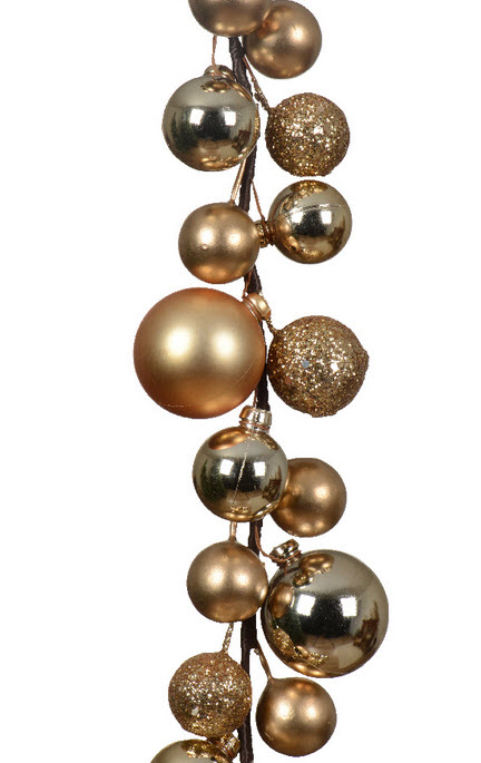 Garland xmas balls