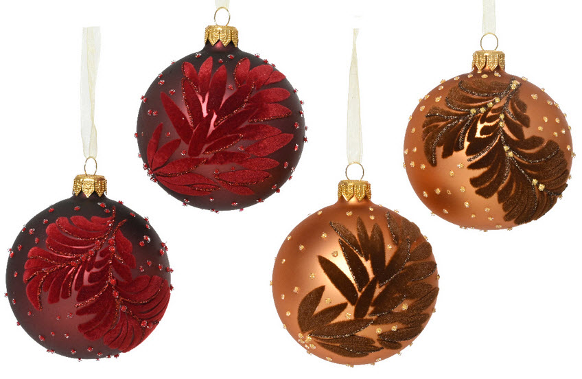 Xmas balls glass