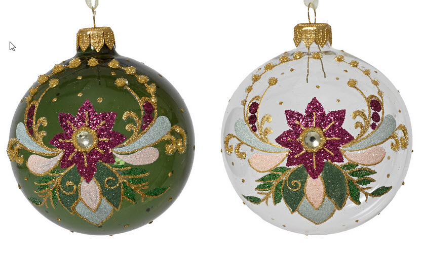 Xmas balls glass