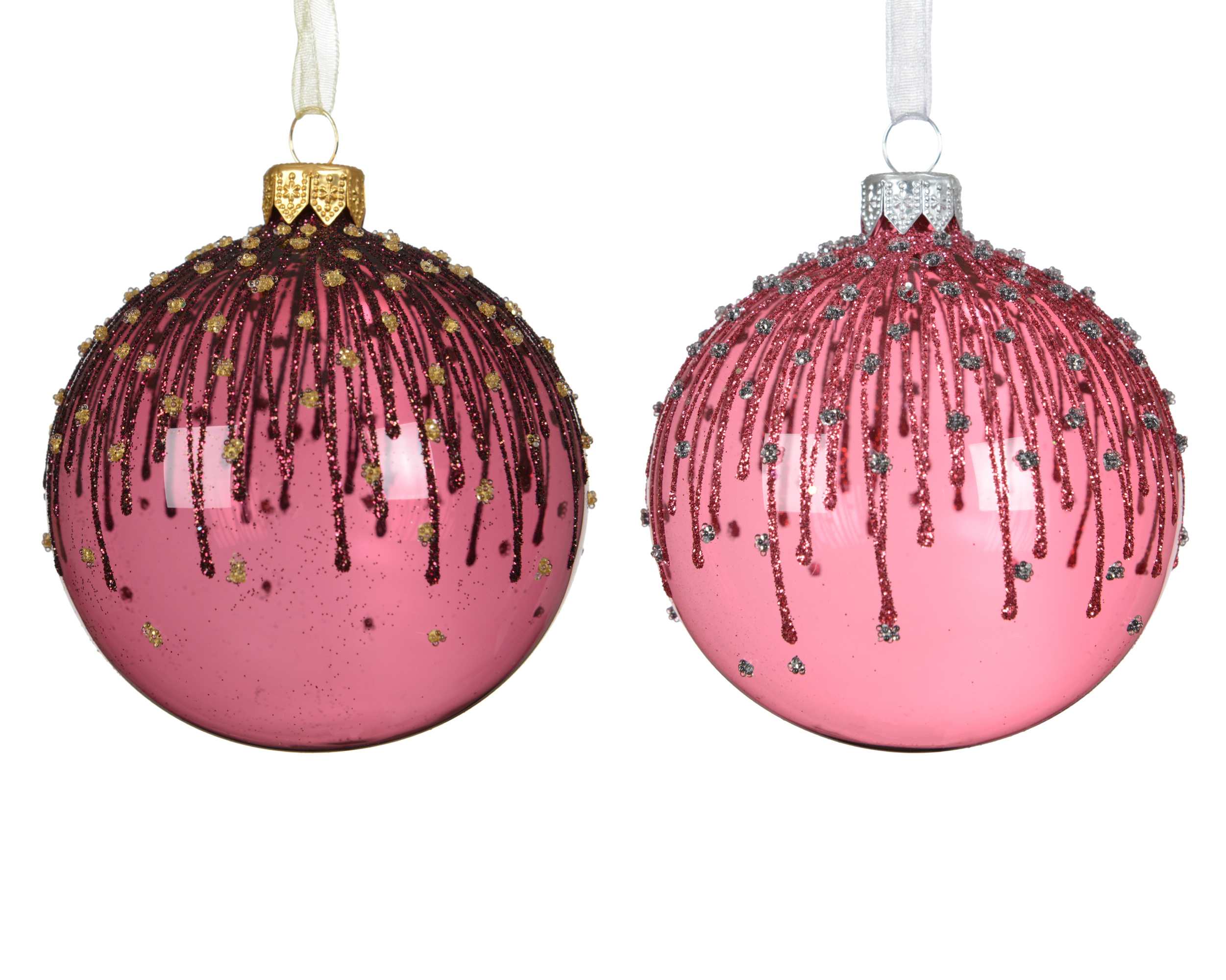 Xmas balls glass