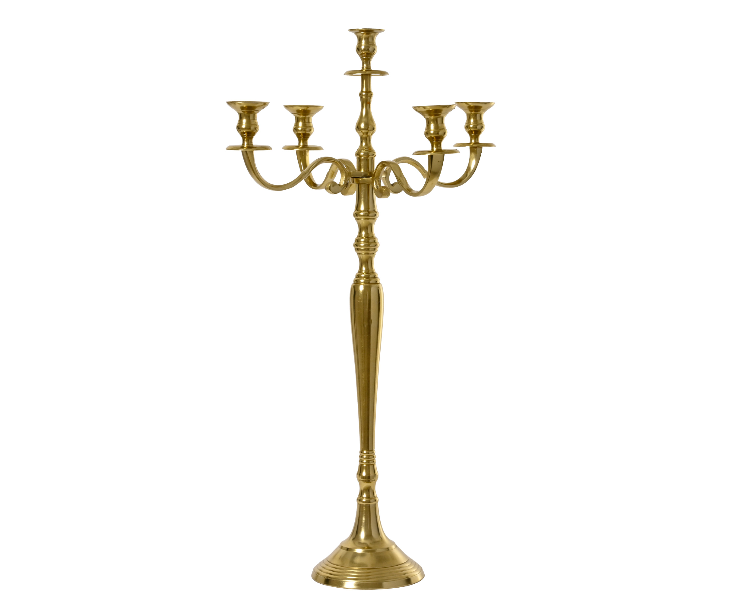 Candle holder x5 alu