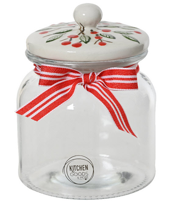 Jar w/cover