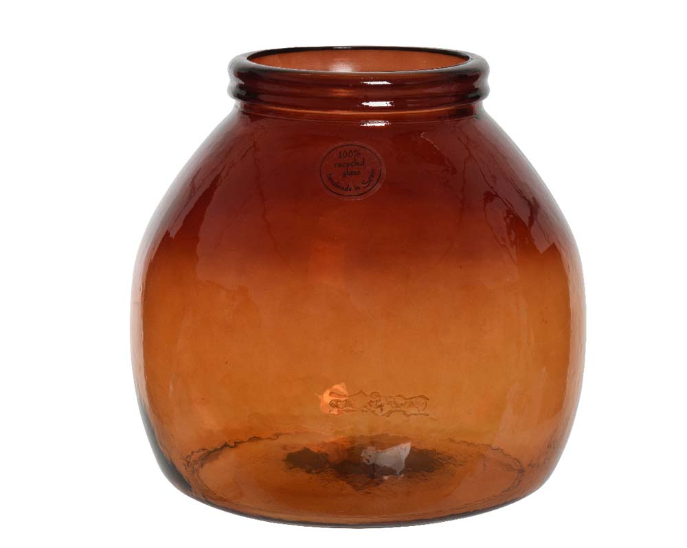 Vase recycled glass