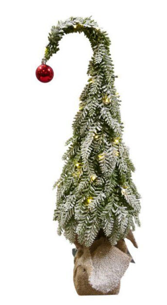 Tree w/led snowy