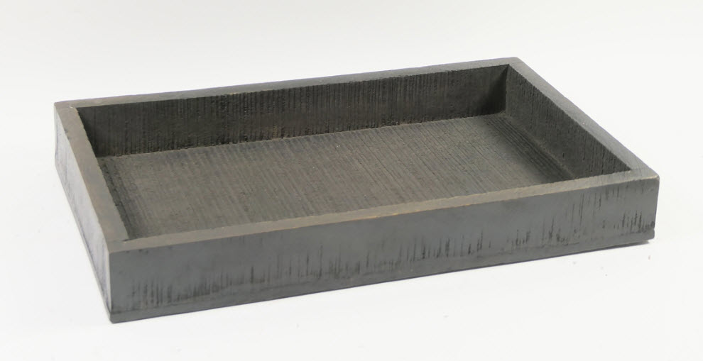 Tray rect. wood