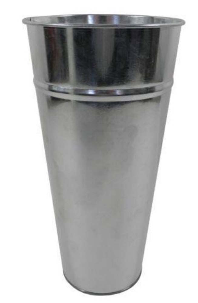Zinc vase