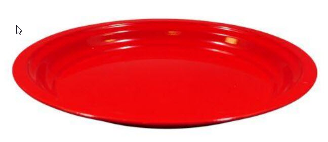Plate round