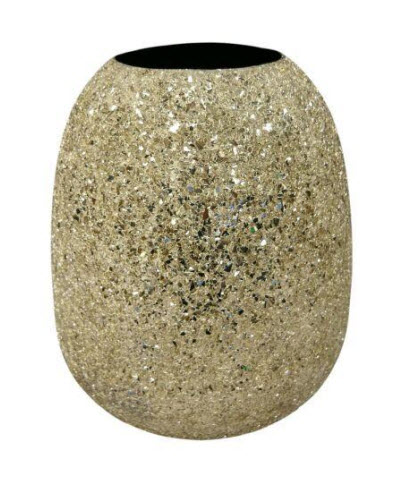Vase metal mosaik