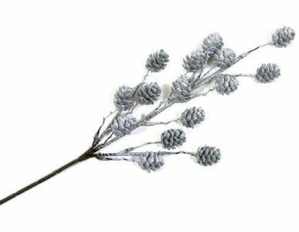 Spray pinecones