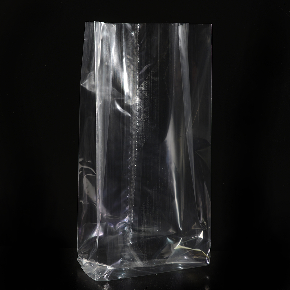 Side gusset bag