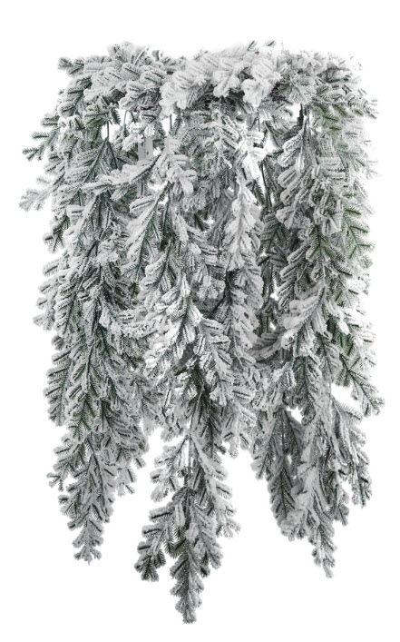 Pine hanger snowy