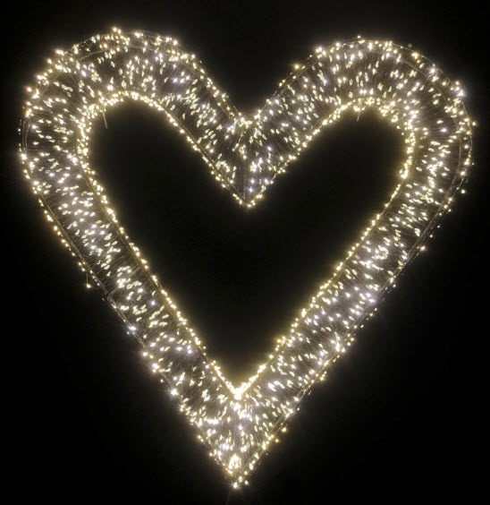 Lighted heart