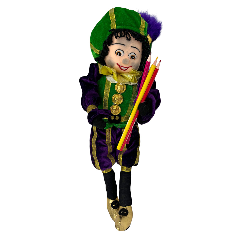 Piet met potloden