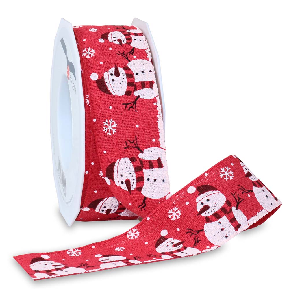 Ribbon snowman