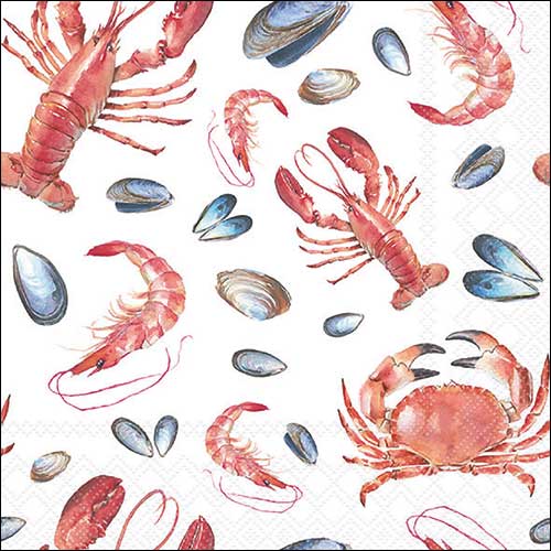 Sea life white