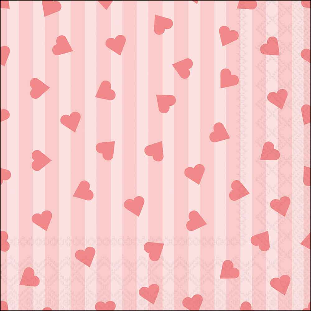 Hearts pink