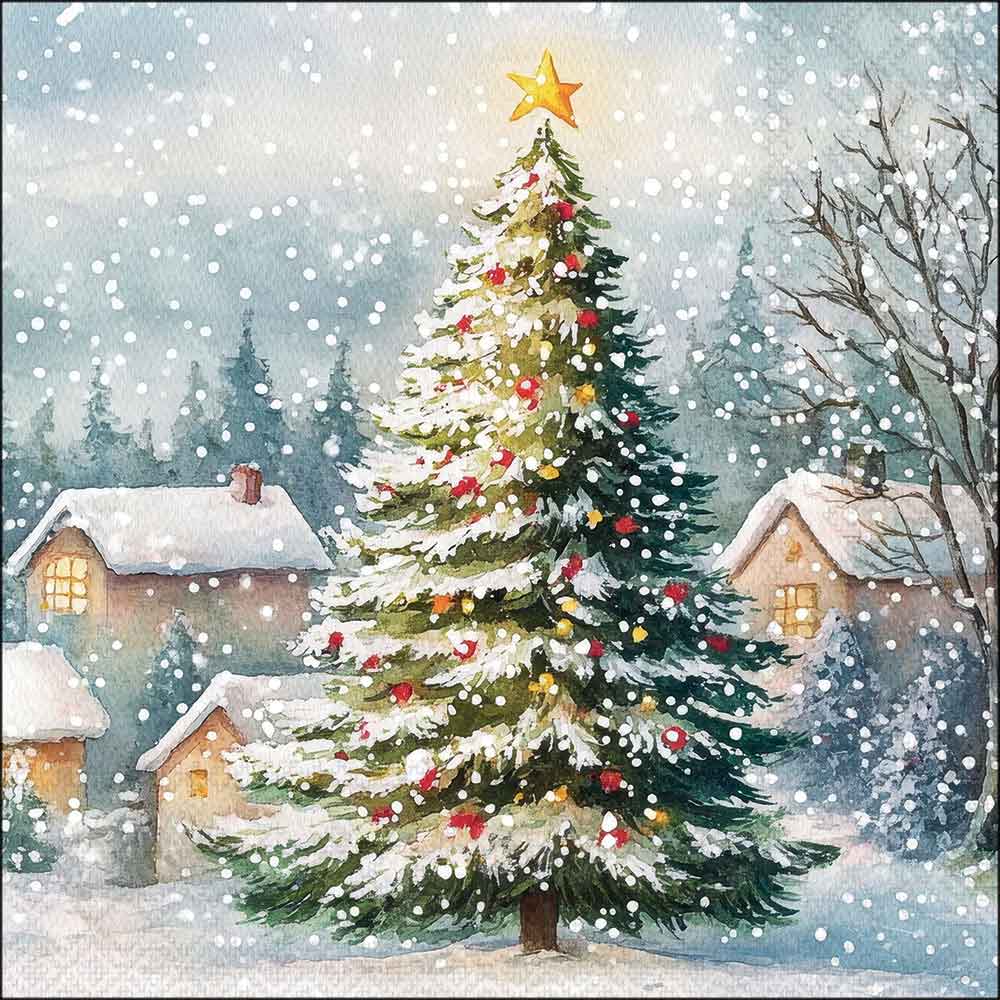 Tree in snow