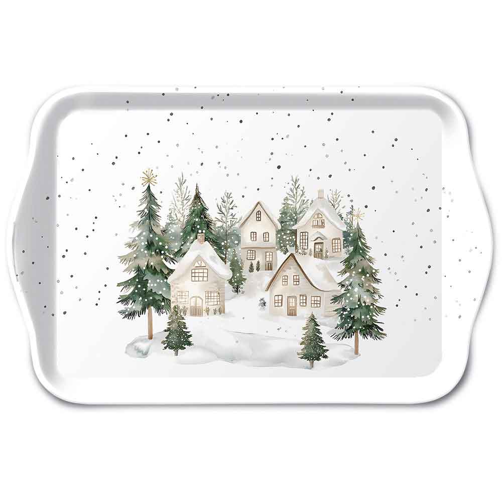 Snowy houses
